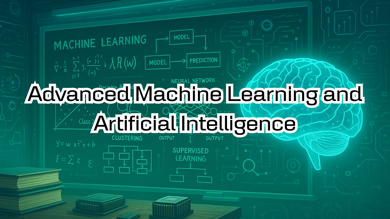 Advanced Machine Learning and Artificial Intelligence 32-06-1705